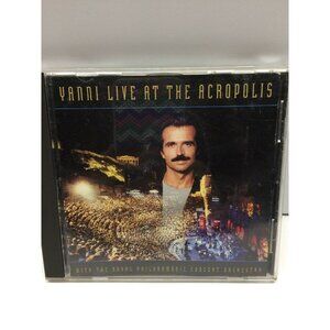 Yanni Live at the Acropolis Music CD Royal‎ Philharmonic Orchestra